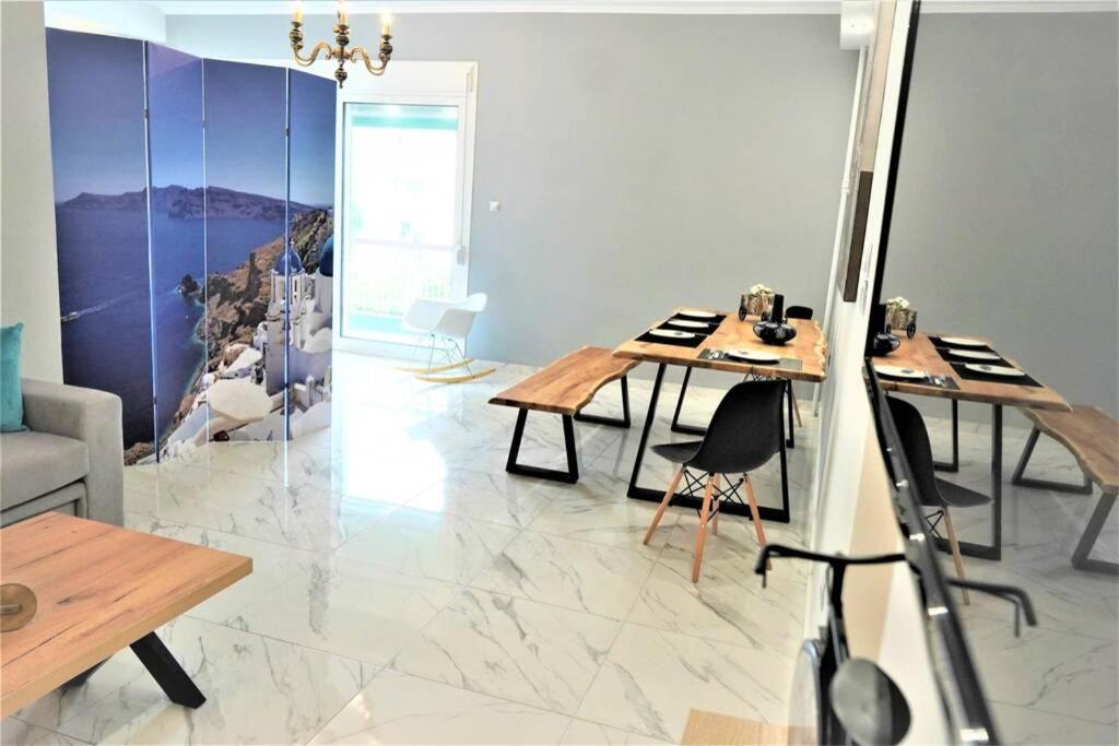 Athens Central 3Bd Apartment Next To Metro Luxury ภายนอก รูปภาพ