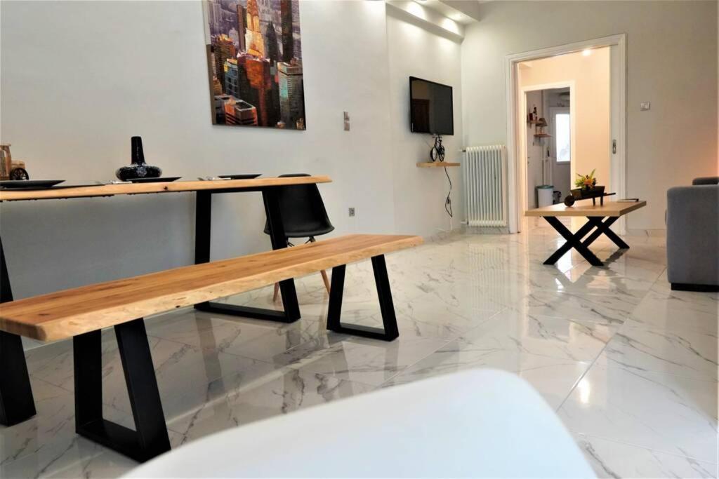 Athens Central 3Bd Apartment Next To Metro Luxury ภายนอก รูปภาพ