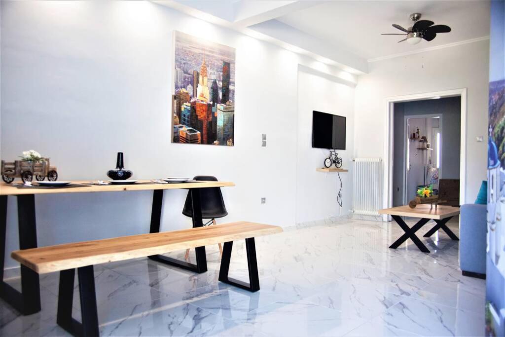 Athens Central 3Bd Apartment Next To Metro Luxury ภายนอก รูปภาพ